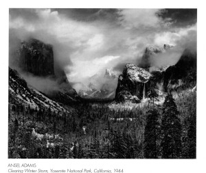 Grand view of Yosemite